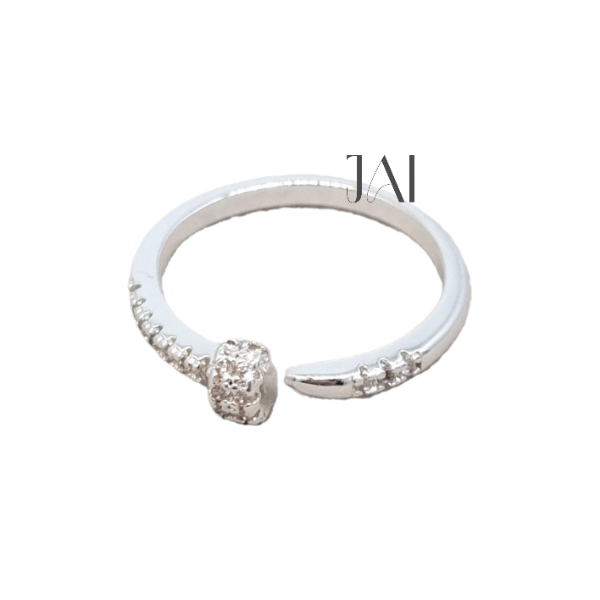Producto - Anillos clavo con piedritas