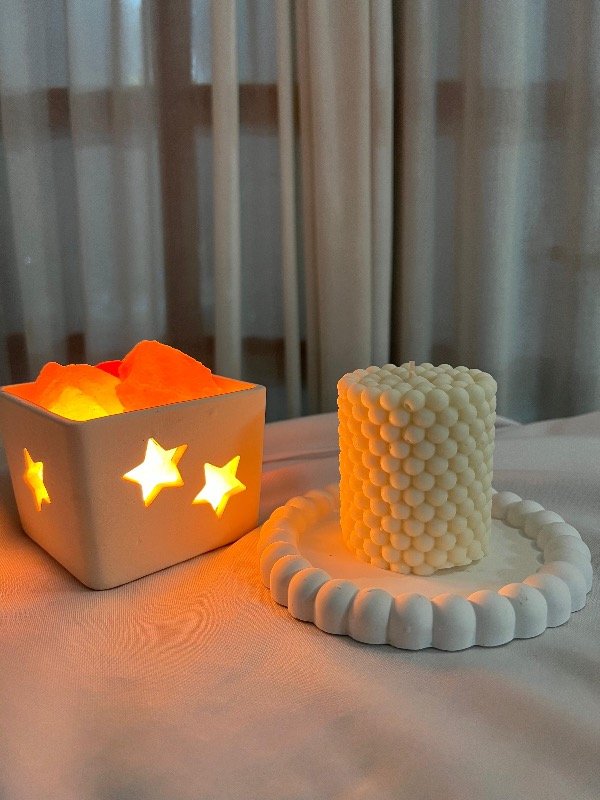 Producto - Lampara de sal cajita