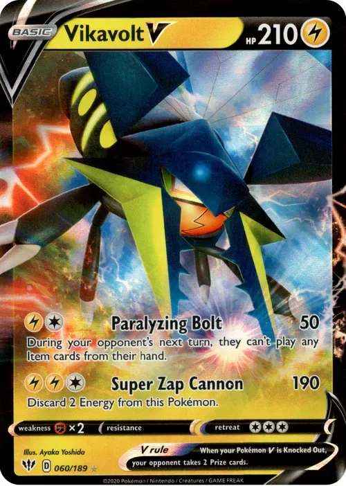 Producto - Vikavolt V - 60/189 - Darkness Ablaze - Holo