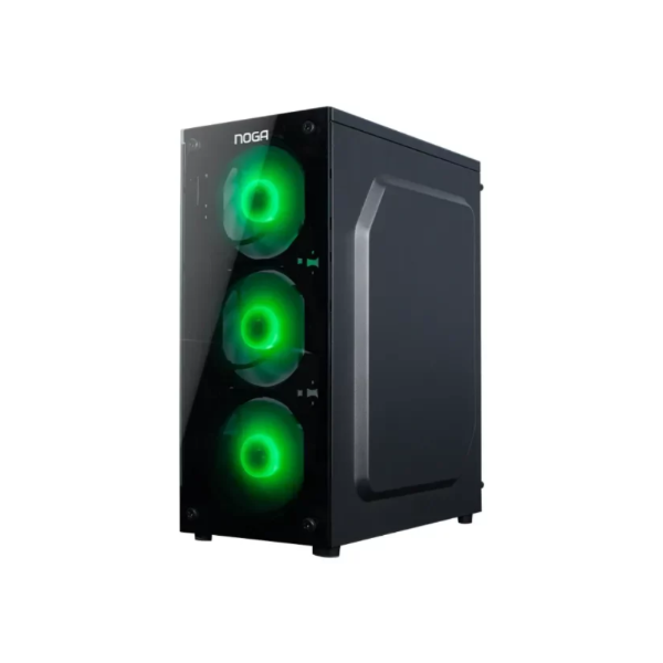 Producto - GABINETE GAMER LED RGB COOLERS 8608 NOGA