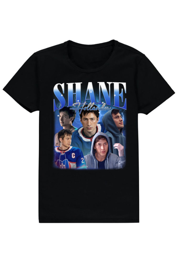 Producto - Remera Heated Rivalry Negra Shane collage
