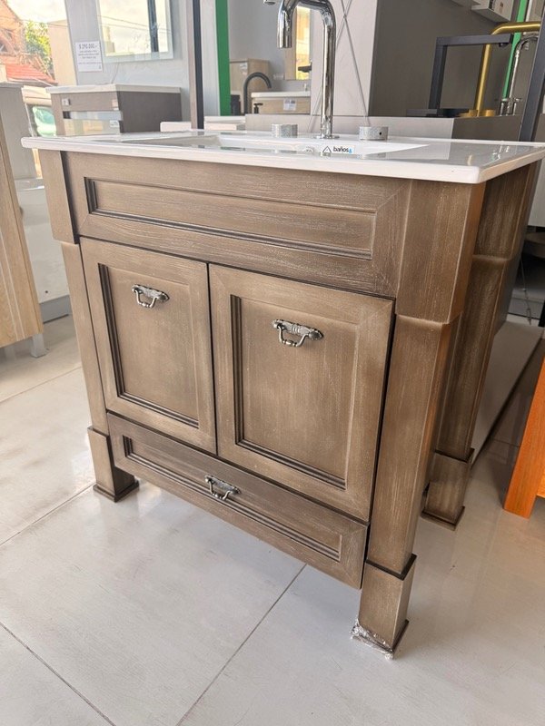 Producto - Vanitory Pompei Visón 80 cm