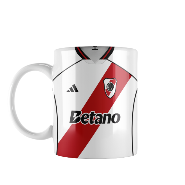 Producto - Taza Cerámica Camiseta Titular River Plate Mundial De Clubes