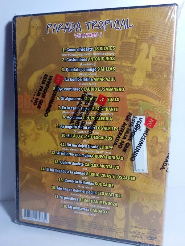 Producto - Parada tropical vol 1 (2009) - DVD - 1