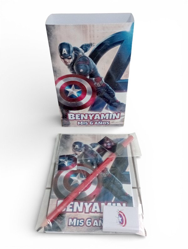 Producto - 10 Bolsitas 10 Anotadores 10 Gomas y 10 Lapiz Negro