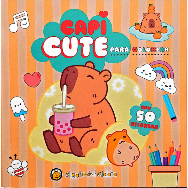 Producto - Capi Cute - Para Colorear