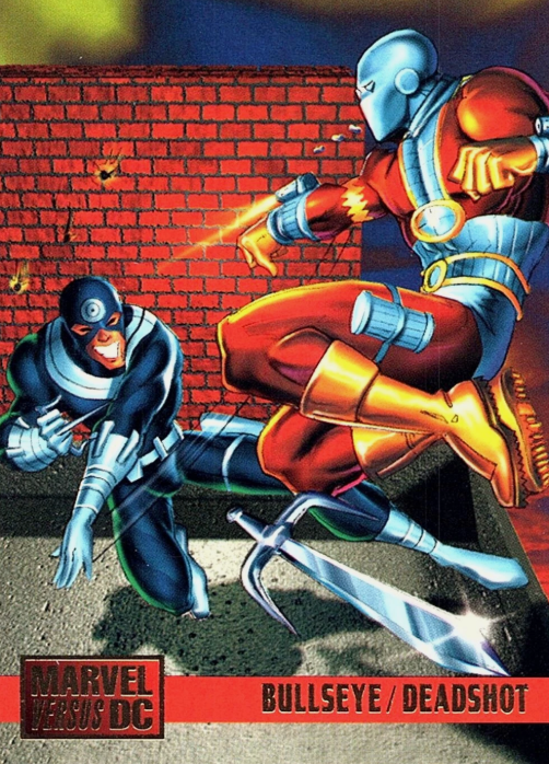 Producto - 1995 Fleer DC vs. Marvel Comics #87 - Bullseye / Deadshot BTL - 0