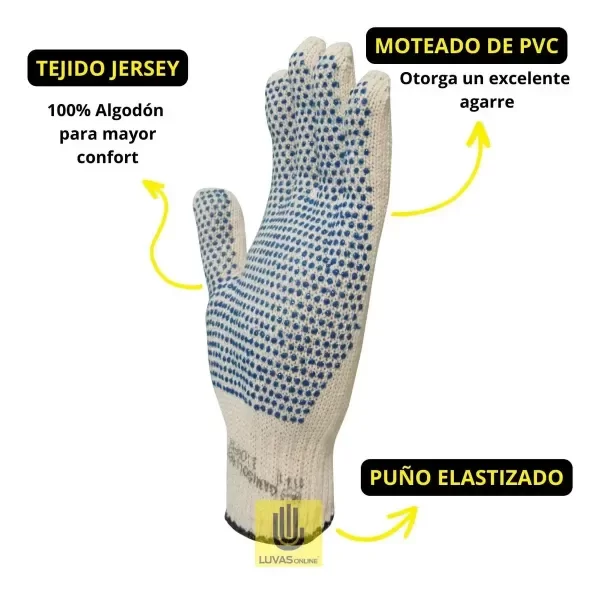 Producto - BOLSON DE GUANTES MOTEADOS GAMISOL - 1