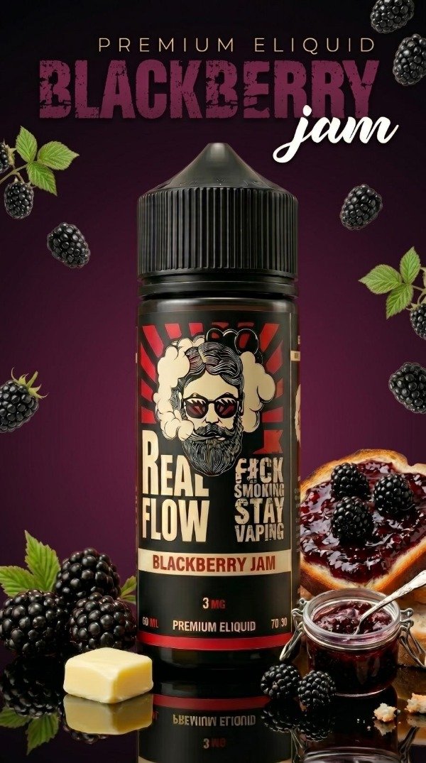 Producto - BLACKBERRY JAM (MORAS-CREMA) 60ML 3MG