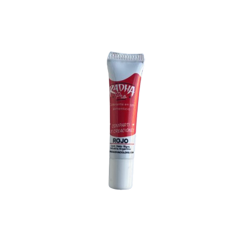Producto - Colorante en gel Radha rojo