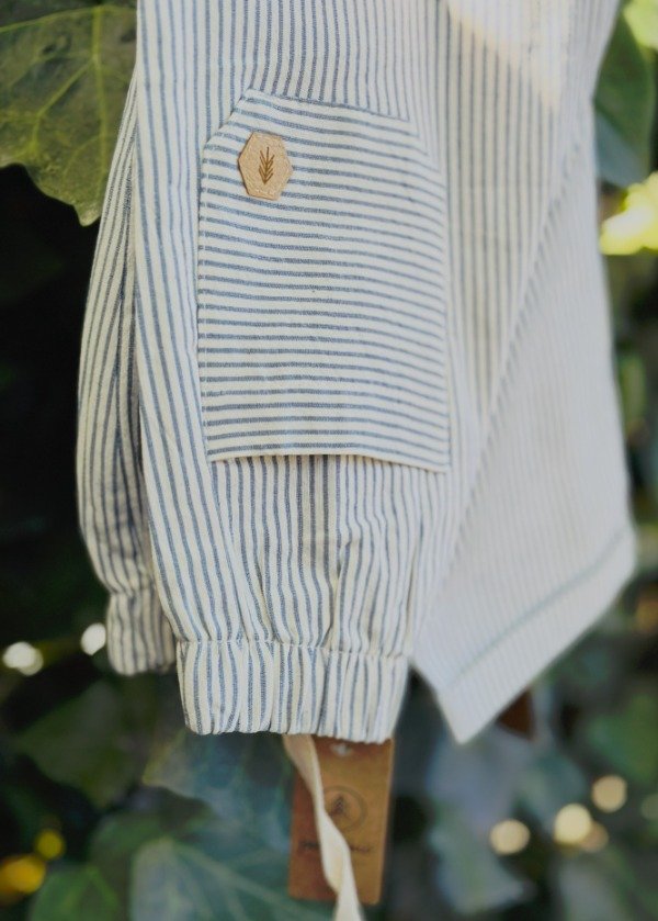 Producto - Pantalón Mil Rayas Azul