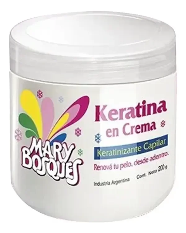 Producto - Mary Bosques Keratina En Crema Pote X 200g