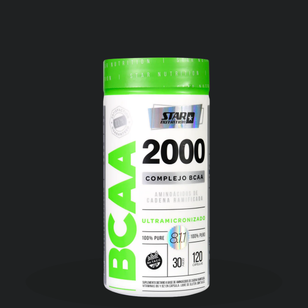 Producto - BCAA 2000 - 120 Cápsulas