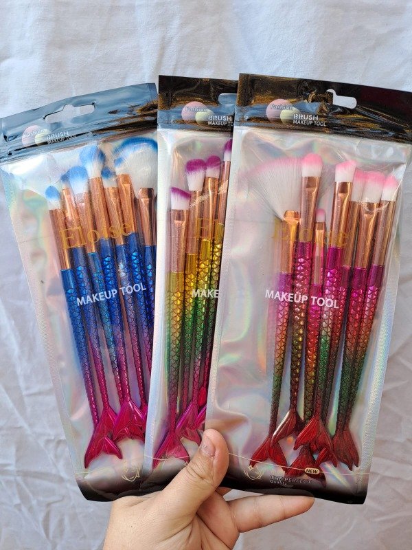 Producto - Brochas cola de sirena x7