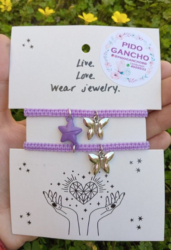 Producto - Pulseras para compartir, imán especial