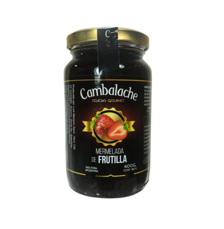Producto - Mermelada de frutilla de 400gr