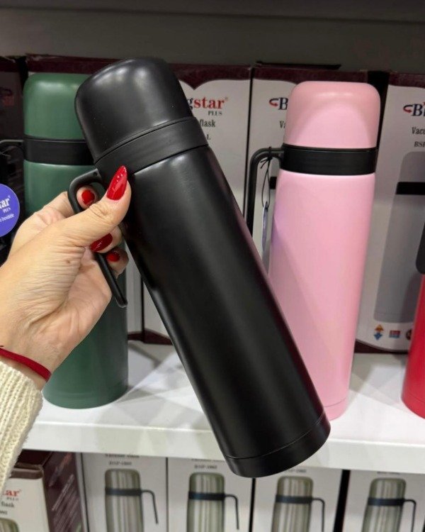 Producto - TERMO MEDIA MANIJA NEGRO
