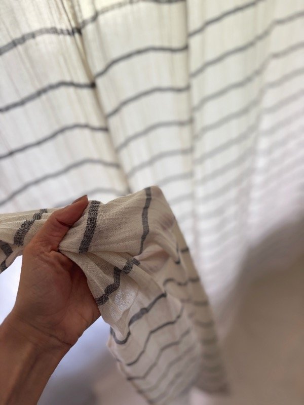 Producto - NUEVA Cortina Bagno Rayada OUTLET