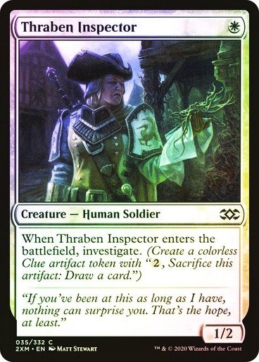Producto - Thraben Inspector Foil  Double Masters