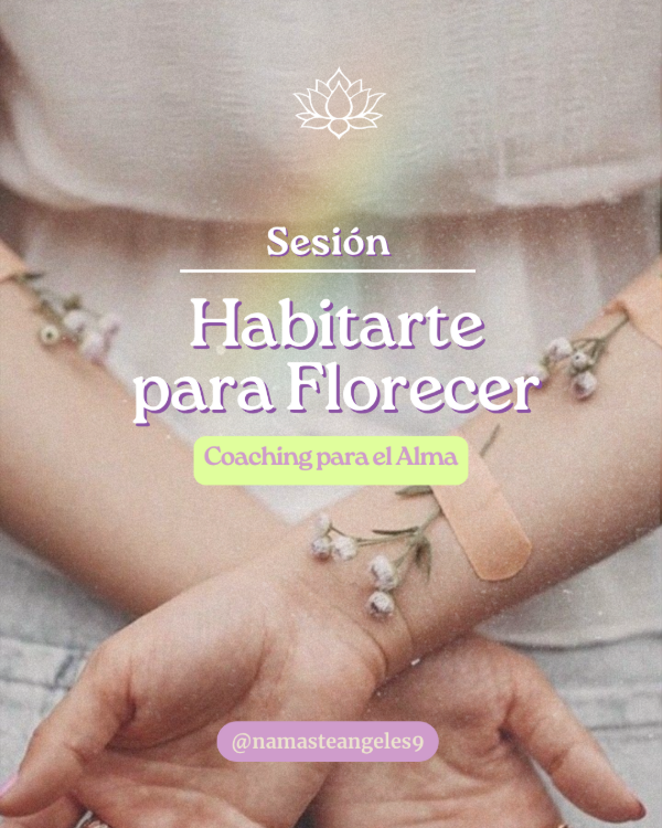 Producto - Sesión Habitarte para Florecer (Coaching para el Alma)