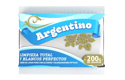 Producto - Jabon pan blanco argentino - 200g. aprox envuelto