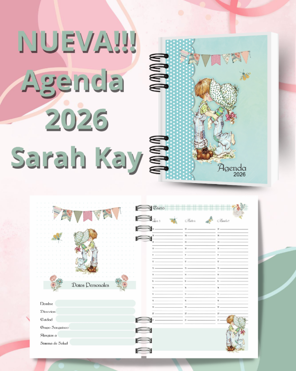 Producto - Agenda Sarah Kay Verde 2026