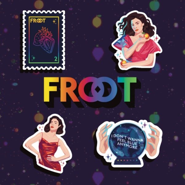 Producto - Stickers' FROOT' Marina and the Diamonds