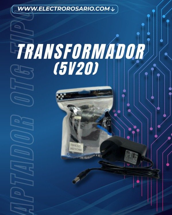 Producto - TRANSFORMADOR (5V20)