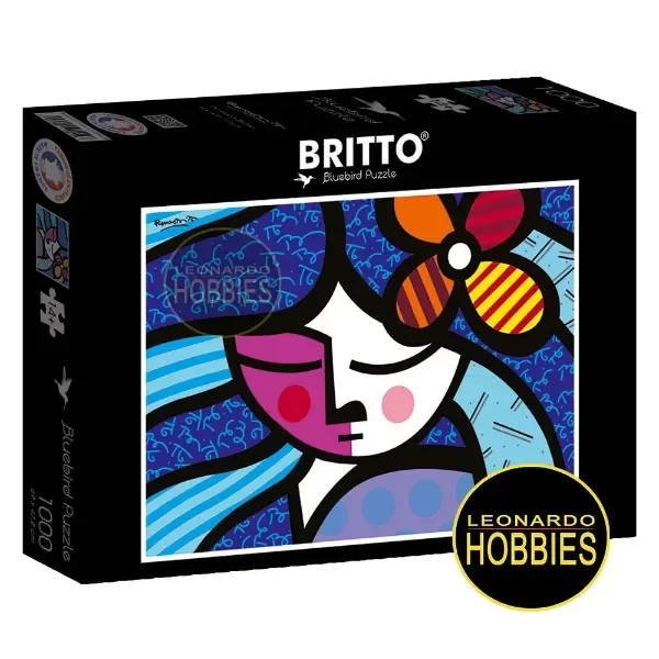 Producto - Chica con Flor por Romero Britto 1000 Piezas Bluebird 90019