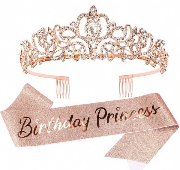 Producto - Corona y Banda ROSE GOLD