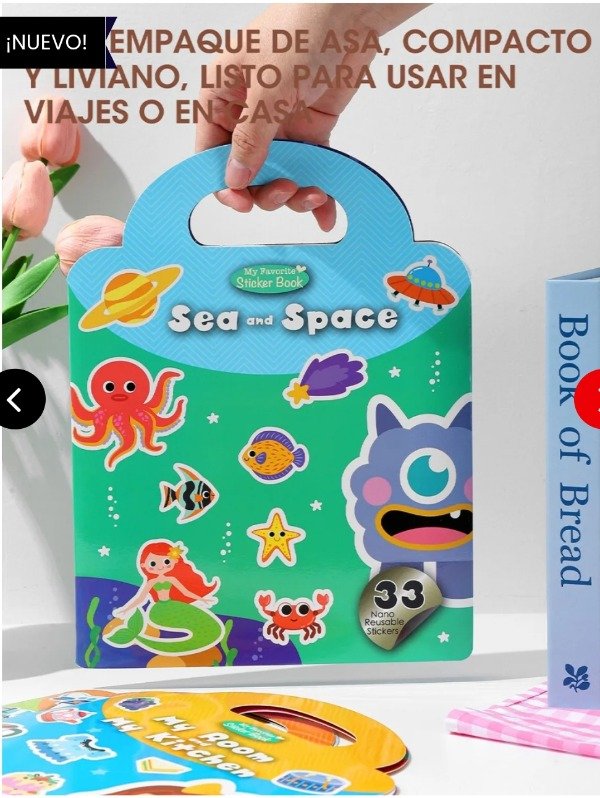 Producto - Escenario con Stickers reutilizables