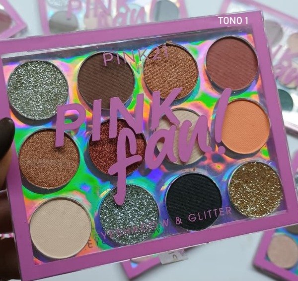 Producto - PALETA DE SOMBRAS FUN PINK 21 - 3