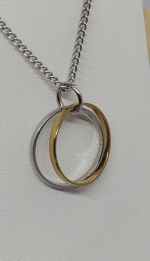 Producto - Dije de anillos entrelazados - 1