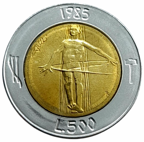 Producto - San Marinp 500 Liras 1985 Lucha contra las Drogas Km#181 Aunc