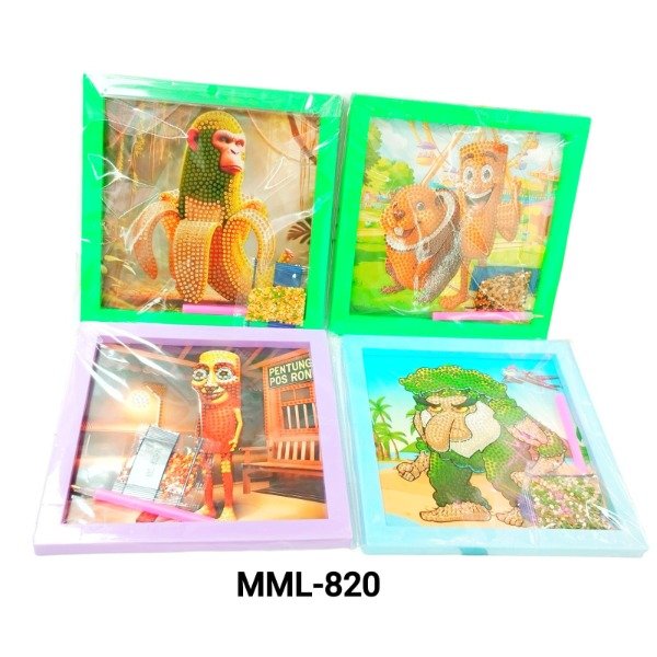 Producto - Diamond painting  con cuadro grande MML-820