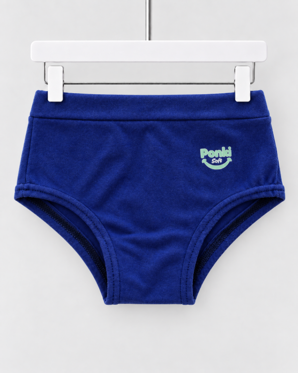 Producto - Bombacha alta sin elástico Azul
