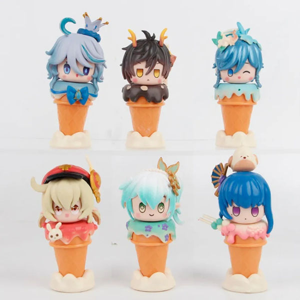 Producto - Gashapones heladito Genshin Impact - 11cm (ingrese para elegir)