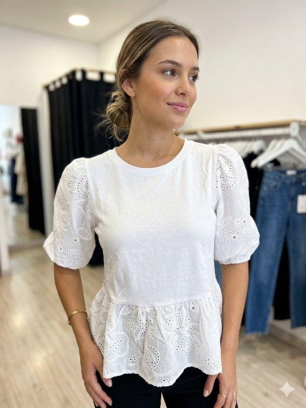 Producto - Blusa Broderie Peonias - 0