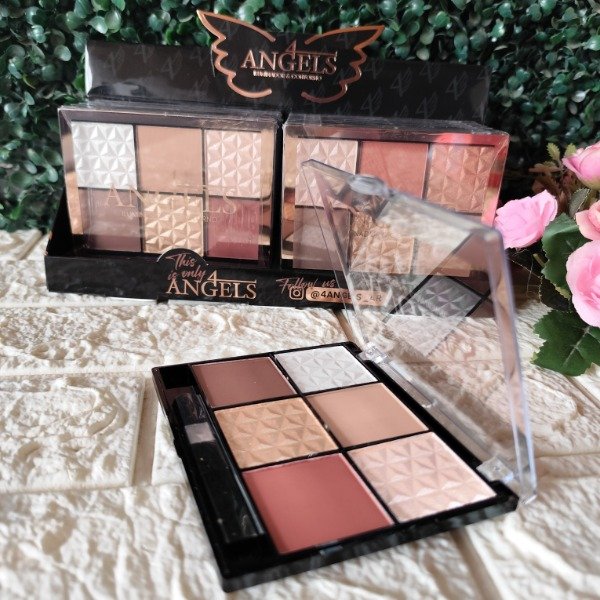 Producto - PALETA DE CONTORNOS E ILUMINADOR 4 ANGELS - POR MAYOR
