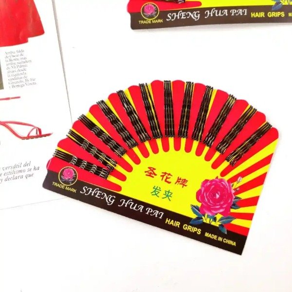 Producto - Hebillas Invisibles Largas x12 Cartones DB