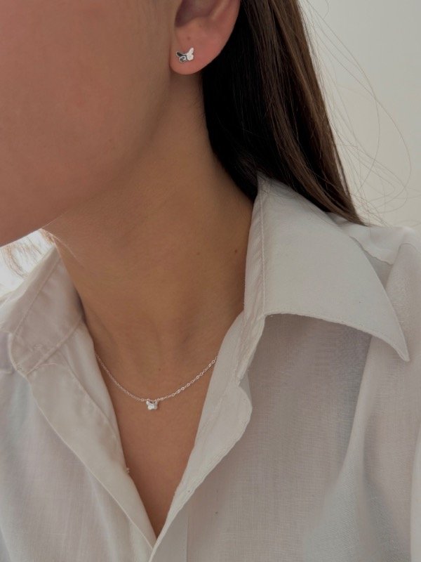 Producto - Set collar + aros fly - 2