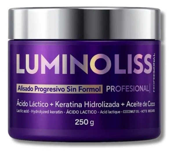 Producto - Alisado progresivo Luminoliss sin formol 250G