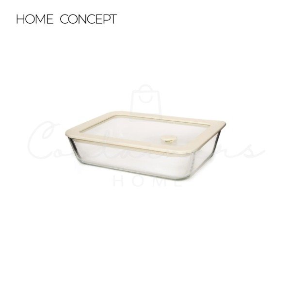 Producto - Recipiente Hermético de Vidrio Home Concept con Válvula de Vacío 0,7 L