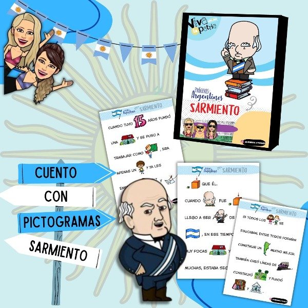 Cuento con Pictogramas. SARMIENTO Andamos Creando