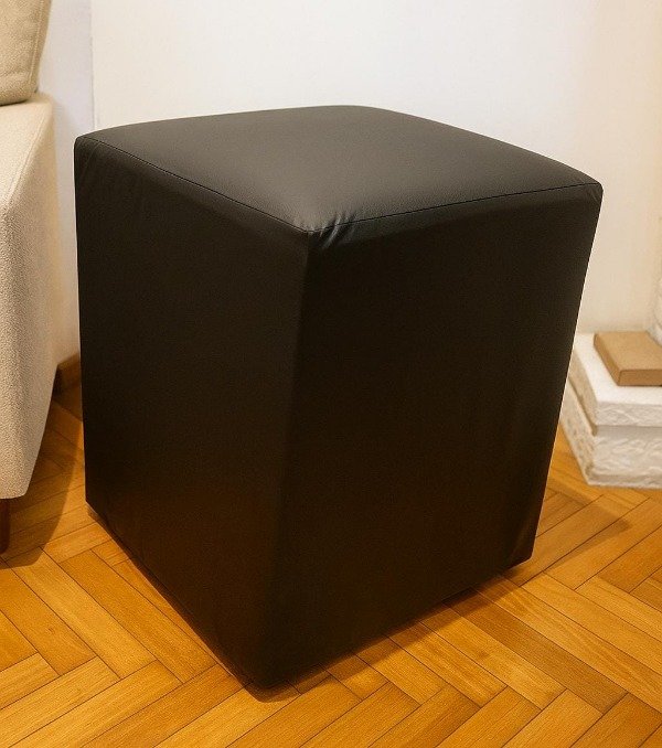 Producto - PUFF 40X40X50 NEGRO