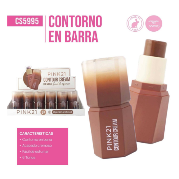Producto - CONTORNO EN BARRA PINK 21
