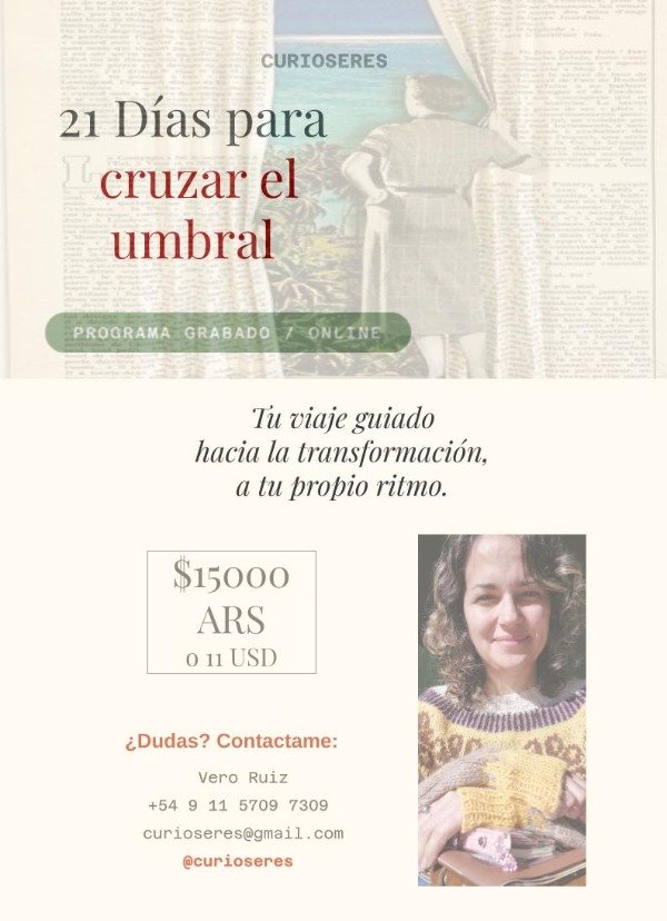 Producto - 21 días para cruzar umbrales