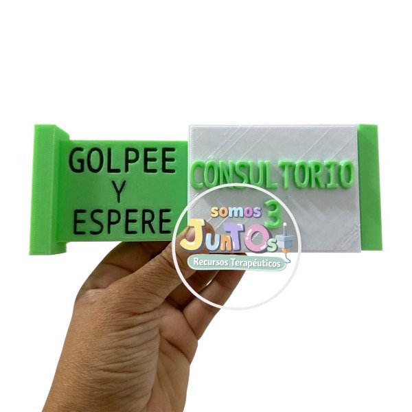 Producto - Cartel corredizo