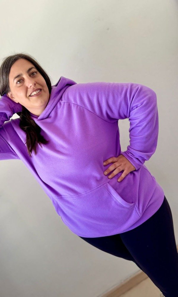 Producto - Buzo Beny plus size violeta