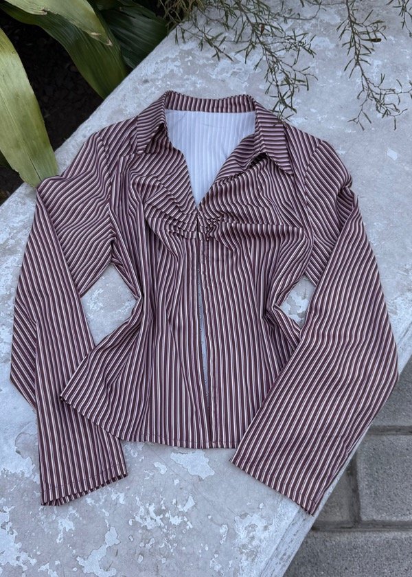 Producto - Camisa corsetada  Eve tL